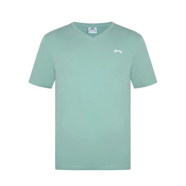 Slazenger Mens Embroidered Logo Cotton T-Shirt (Pistachio)
