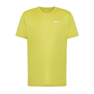 Jack Wolfskin Mens Tech Logo T-Shirt (Chartreuse)