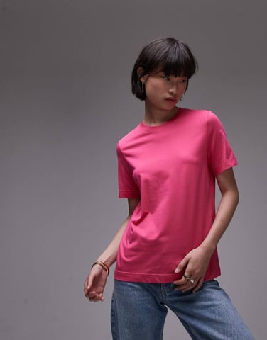ARKET t-shirt in pink