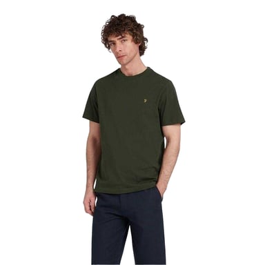 Farah Mens Logo Regular T-Shirt (Evergreen)