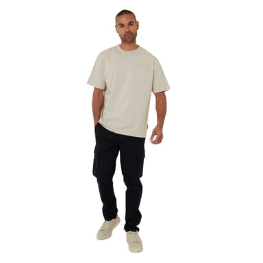 Threadbare Mens Ambrosia Regular T-Shirt (Stone)