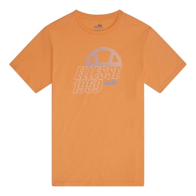 Ellesse Mens Blakeney Graphic Print Logo T-Shirt (Orange)