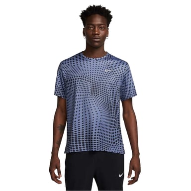 Nike Mens Miler Dri-FIT Crew Neck T-Shirt (Indigo)
