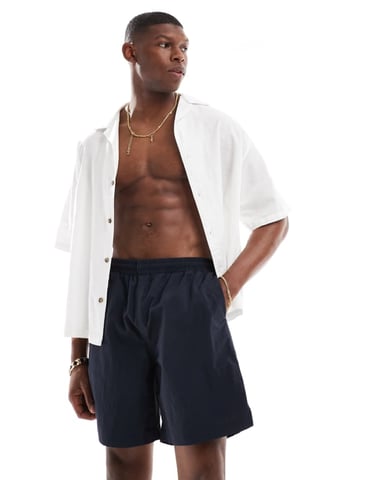 Farah edgar swim shorts in navy