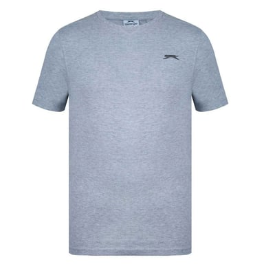 Slazenger Mens 3D Logo T-Shirt (Grey Marl Marl)
