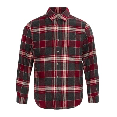 Firetrap Mens Checkered Shirt (Black/Red)