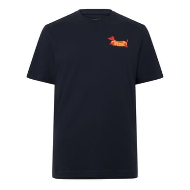 Farah Mens Rayners Graphic T-Shirt (True Navy)