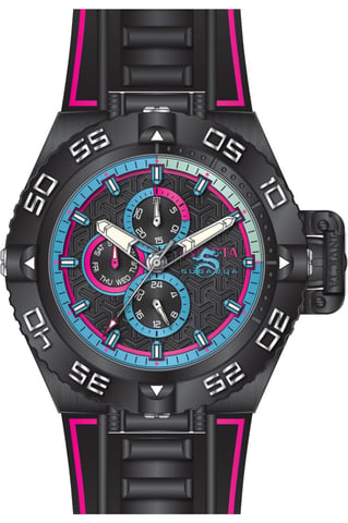 Invicta Subaqua - Noma IV 49878 Men's Watch - Quartz Movement - Stainless Steel with Black Dial - 50 mm