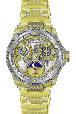 Invicta Reserve 50035 Men's Watch - Automatic Movement - Stainless Steel with Silver Dial - 50 mm