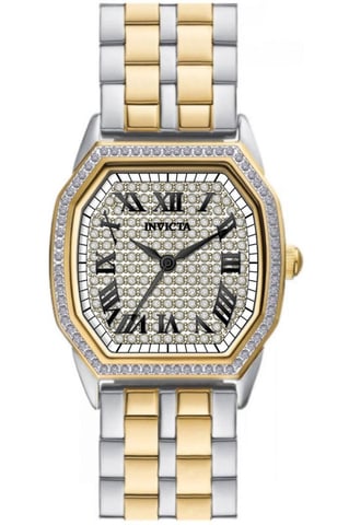 Invicta Wildflower 50080 Women's Watch - Quartz Movement - Stainless Steel with Silver Dial - 27 mm