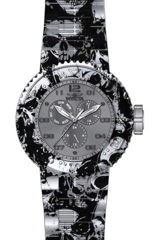Invicta Pro Diver 50211 Men's Watch - Quartz Movement - Stainless Steel with Grey Dial - 52 mm