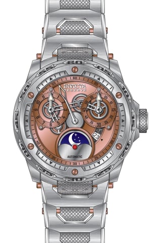 Invicta Reserve 50033 Men's Watch - Automatic Movement - Stainless Steel with Copper Dial - 50 mm