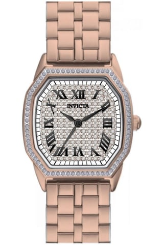 Invicta Wildflower 50591 Women's Watch - Quartz Movement - Stainless Steel with Silver Dial - 27 mm