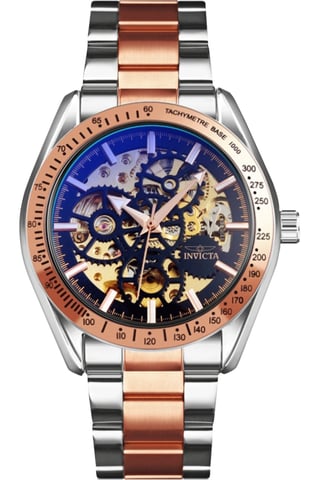 Invicta Objet D Art 69599 Men's Watch - Automatic Movement - Stainless Steel with Black Dial - 43 mm