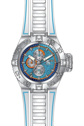 Invicta Subaqua 49876 Men's Watch - Quartz Movement - Stainless Steel with Blue Dial - 50 mm