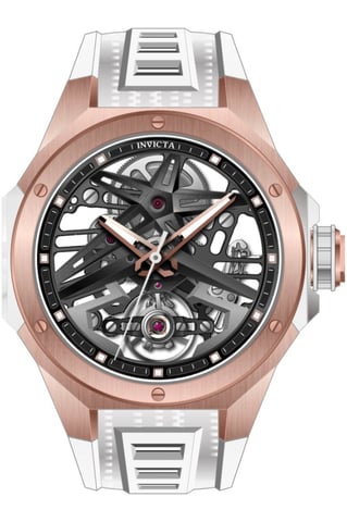 Invicta Celestial 69539 Men's Watch - Mechanical Movement - Stainless Steel with Black Dial - 43 mm