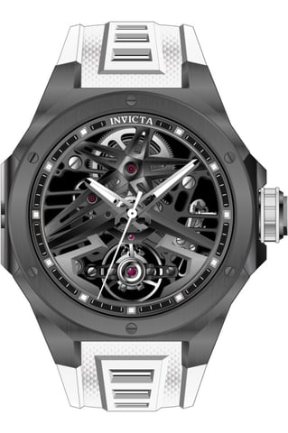 Invicta Celestial 70104 Men's Watch - Mechanical Movement - Stainless Steel with Black Dial - 43 mm