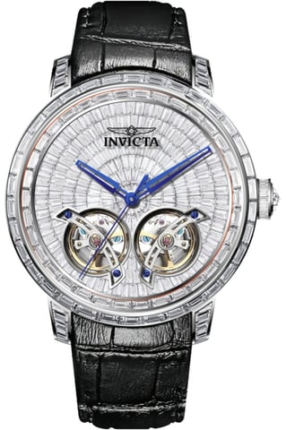 Invicta Objet D Art 69459 Men's Watch - Automatic Movement - Stainless Steel with Silver Dial - 45 mm