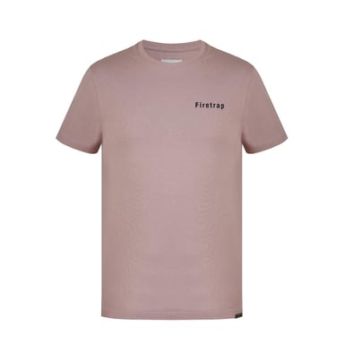 Firetrap Mens Cotton T-Shirt (Dusty Rose)
