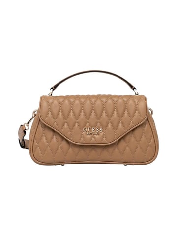 Guess Handväska Top Handle Karamell