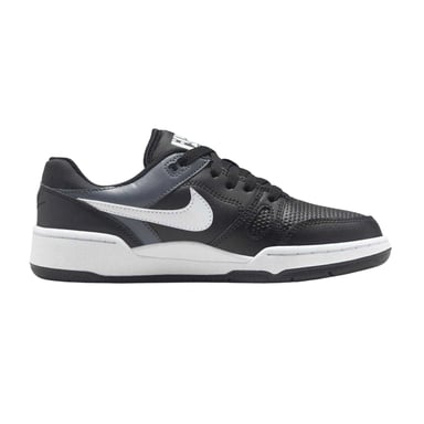 Nike Childrens/Kids Full Force Leather Shoes (Black/White)