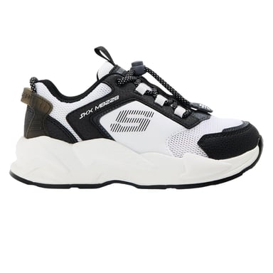 Skechers Childrens/Kids Ultrasurge Slip-on Trainers (White/Black)