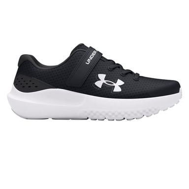 Under Armour Childrens/Kids Surge 4 Trainers (Black/White)