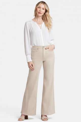 Mia Palazzo Jeans In Petite With High Rise