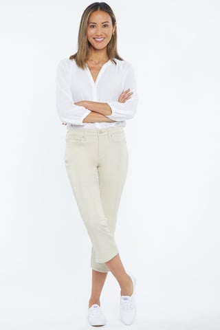 Chloe Capri Jeans With Side Slits