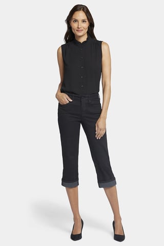 Marilyn Straight Crop Jeans In Cool Embrace® Denim