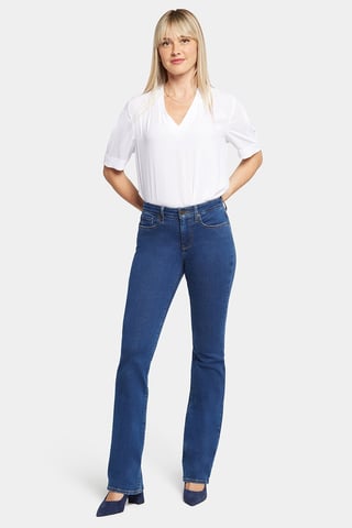 Barbara Bootcut Jeans Medium Blue Premium Denim (Petite)