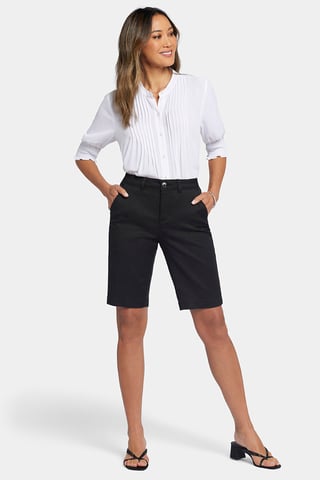 Bermuda Shorts In Stretch Twill