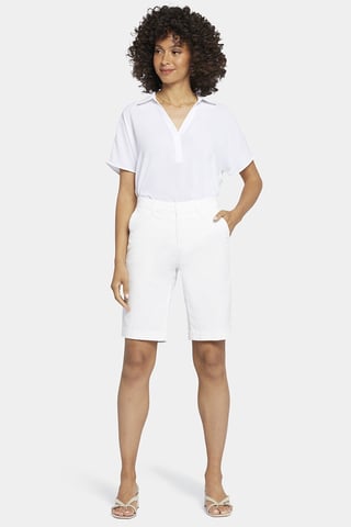 Bermuda Shorts In Stretch Twill