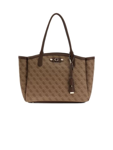 Guess Tote Bag Latte Logo