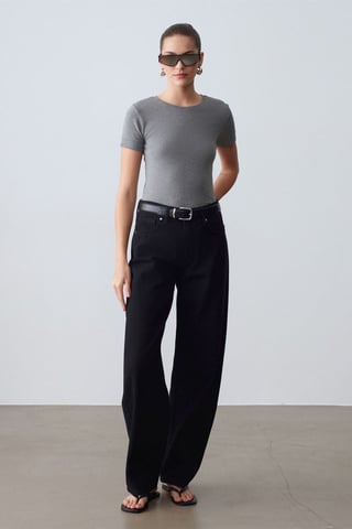 Women's Slim Fit Crew Neck T-Shirt