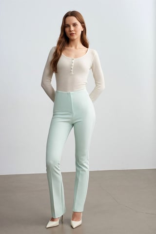 Women's Straight-leg Crepe Trousers