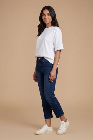 Petite Stretch Mom Jean