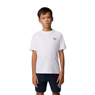 Castore Childrens/Kids Logo Regular T-Shirt (Brilliant White)