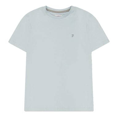 Farah Childrens/Kids Logo Crew Neck T-Shirt (Blue)