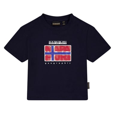 Napapijri Childrens/Kids Stella Lightweight Casual T-Shirt (Marine Blue)