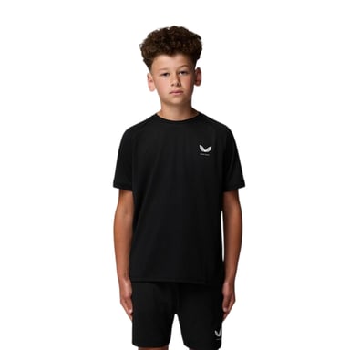 Castore Childrens/Kids Logo Regular T-Shirt (Caviar)
