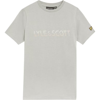 Lyle & Scott Childrens/Kids Logo Cotton T-Shirt (Sharkskin)