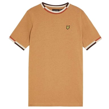 Lyle & Scott Childrens/Kids Textured Regular T-Shirt (Tigers Eye)