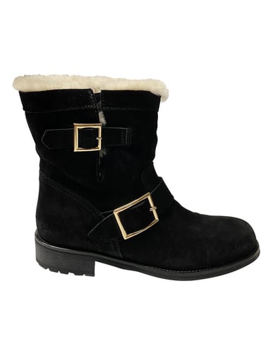 Jimmy Choo Youth II Stövlar i Svart Mocka