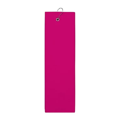 The One Towelling Effen vochtafvoerende golfhanddoek (Magenta)