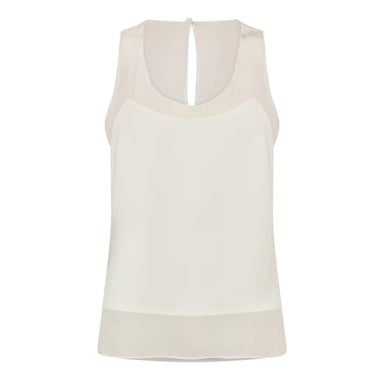 Ted Baker Womens/Ladies Racerback Sleeveless Vest Top (Ivory)