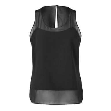 Ted Baker Womens/Ladies Racerback Sleeveless Vest Top (Black)