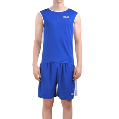 Everlast Mens Boxing Vest (Blue/White)