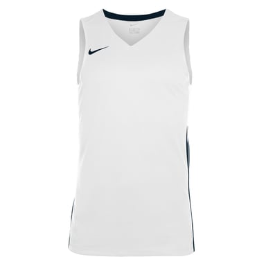 Nike Mens Team V Neck Basketball Jersey (White/Black)