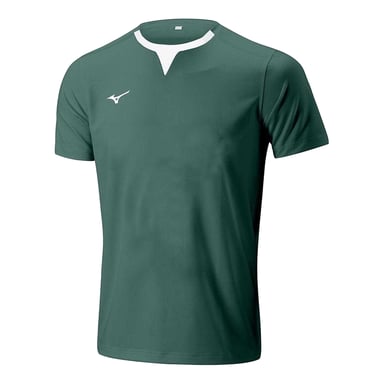 Mizuno Mens Authentic Logo Training Rugby Shirt (Bottle Green)